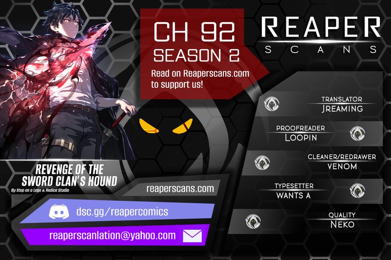 Revenge of the Sword Clan's Hound - Chapter 92 Page 1