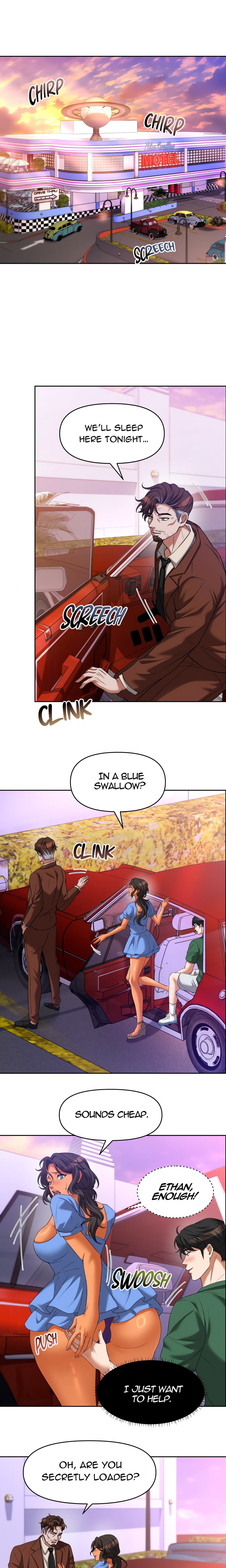 Backseat Trip with my Stepmother - Chapter 5 Page 1