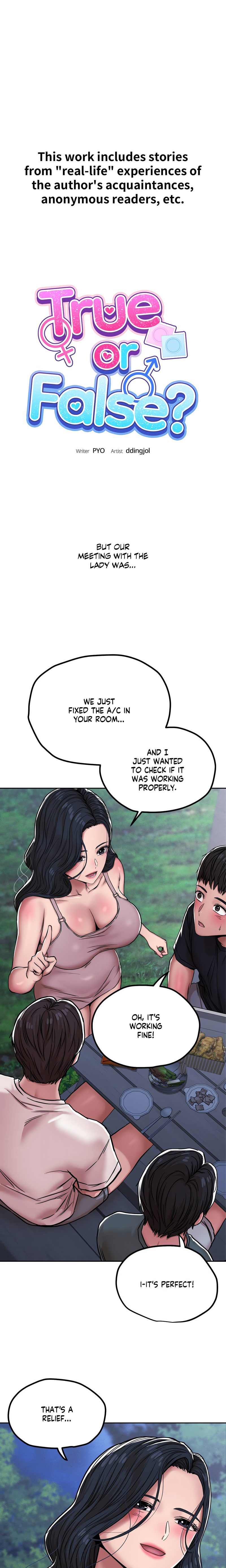 True or False? - Chapter 4 Page 1