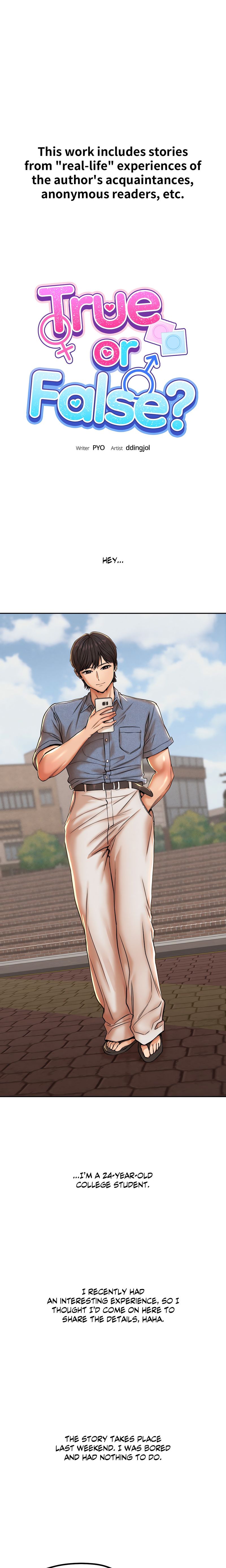 True or False? - Chapter 52 Page 1