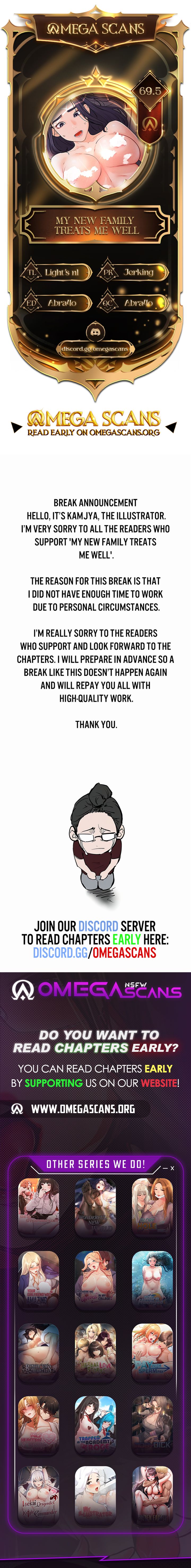 My New Family Treats me Well - Chapter 69.5 Page 1