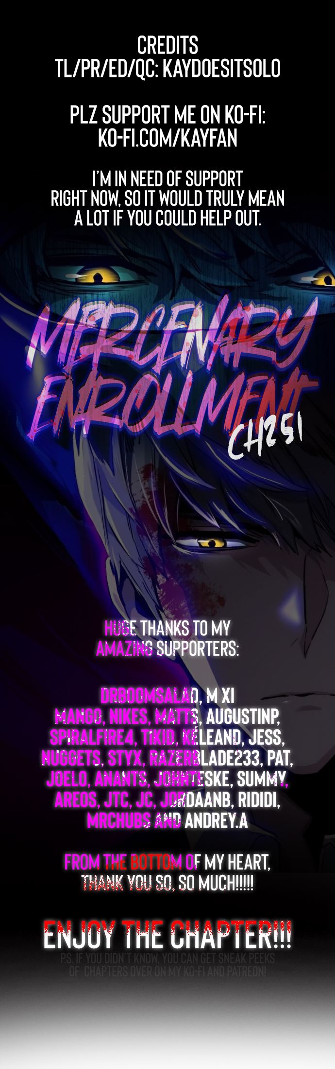 Mercenary Enrollment - Chapter 251 Page 1