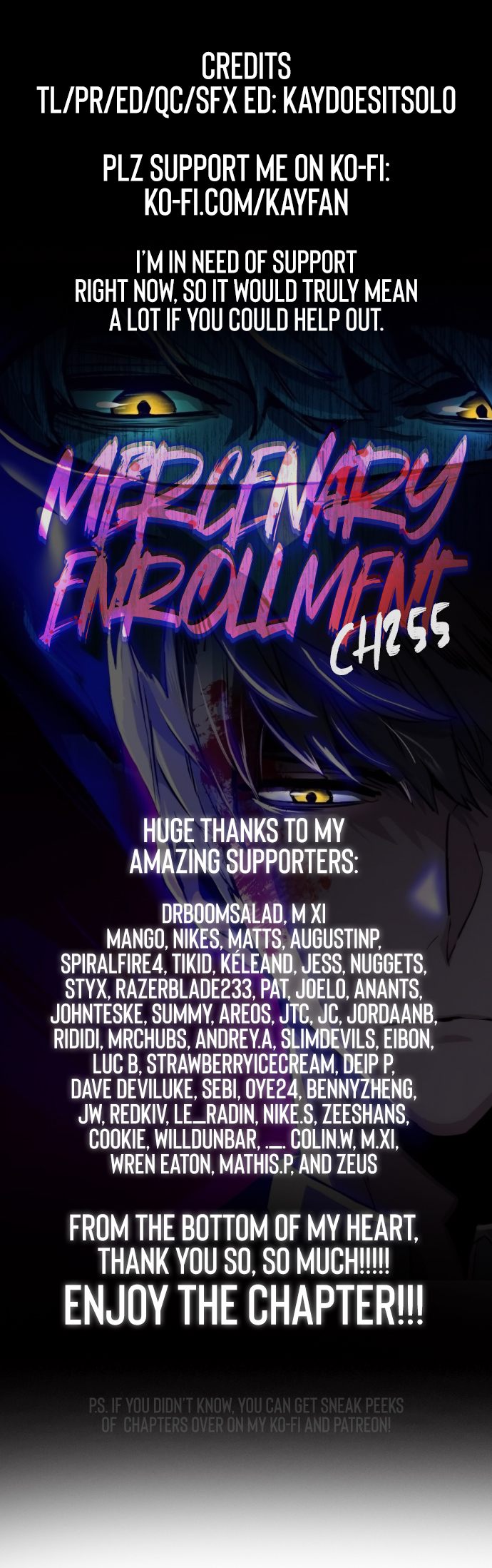 Mercenary Enrollment - Chapter 255 Page 1