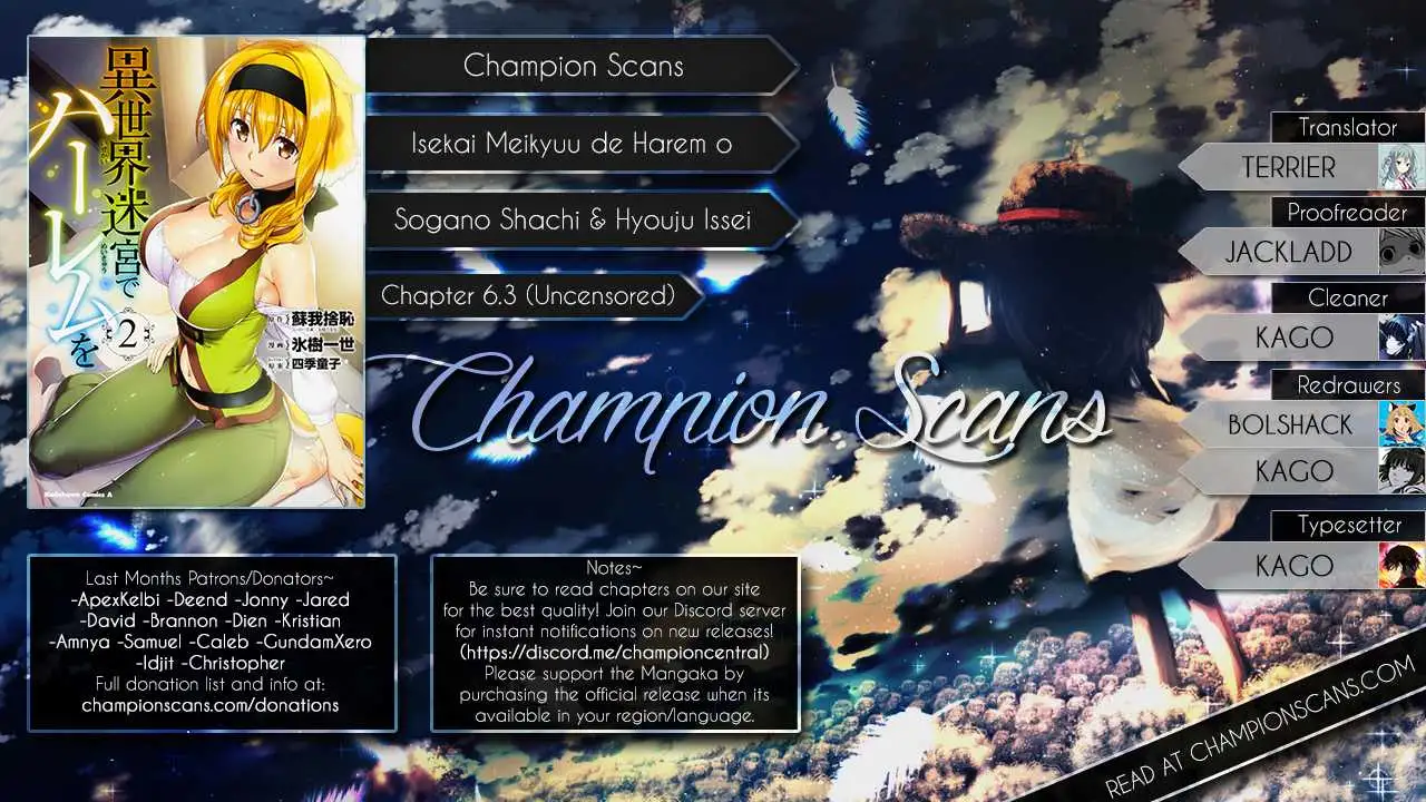 Isekai Meikyuu de Harem wo - Chapter 12 Page 1