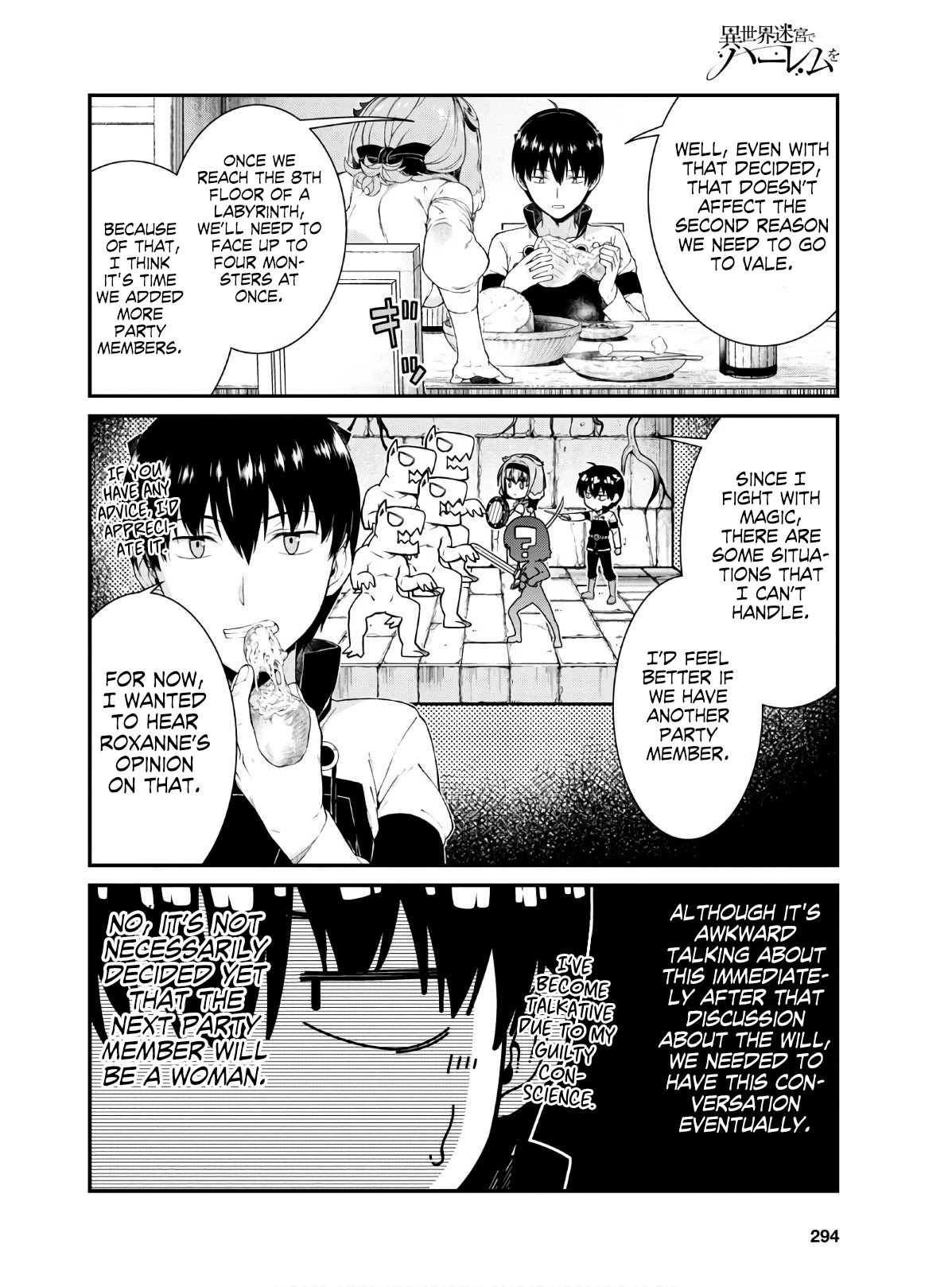 Isekai Meikyuu de Harem wo - Chapter 37 Page 13