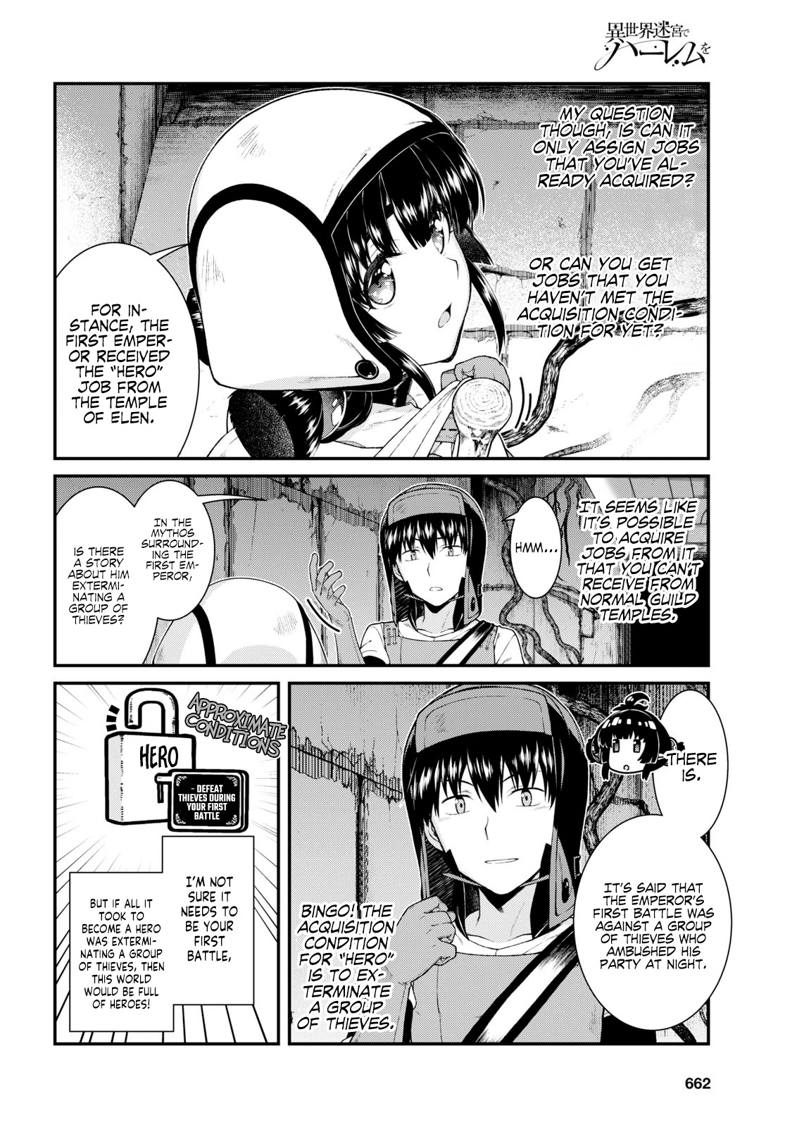 Isekai Meikyuu de Harem wo - Chapter 45 Page 12