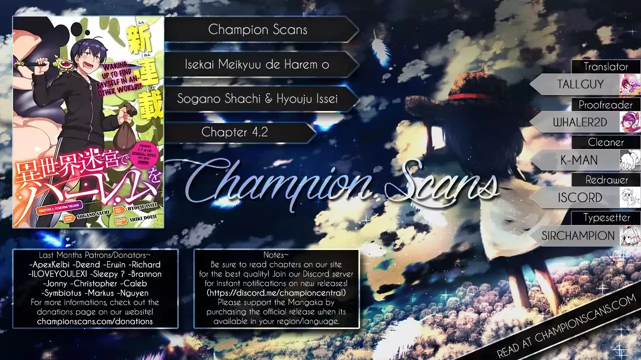 Isekai Meikyuu de Harem wo - Chapter 6 Page 1