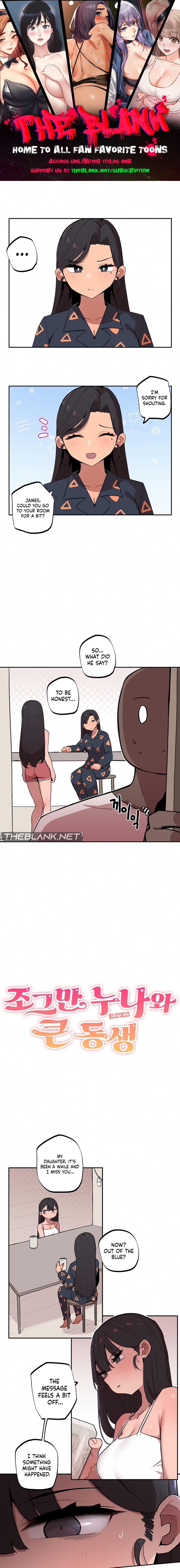 Noona and her BIG little Bro - Chapter 8 Page 1