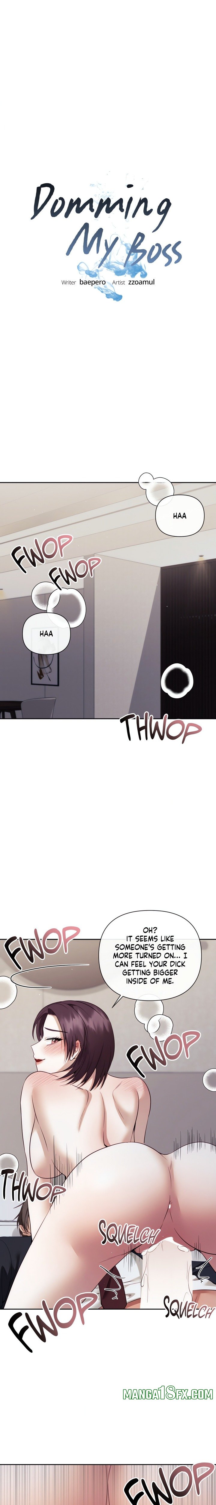 Domming My Boss - Chapter 34 Page 1