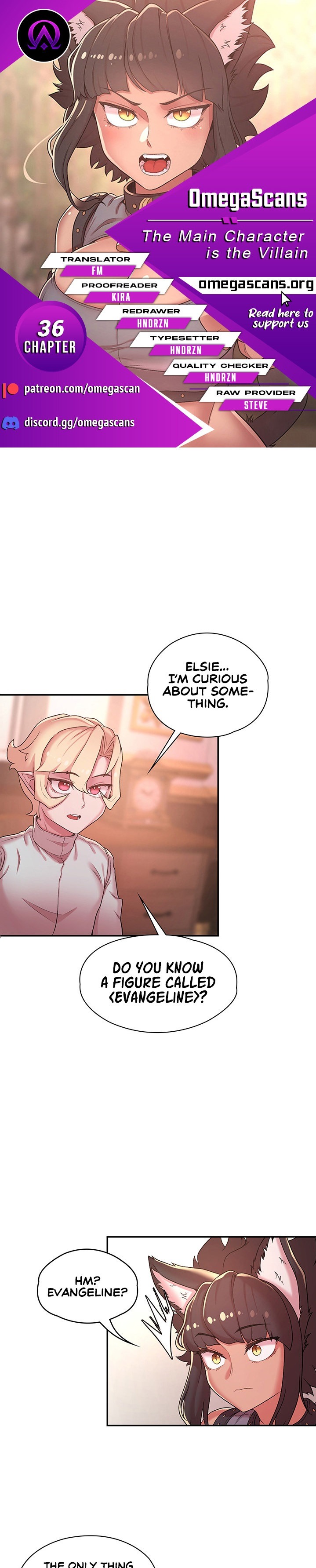 The Main Character is the Villain - Chapter 36 Page 1