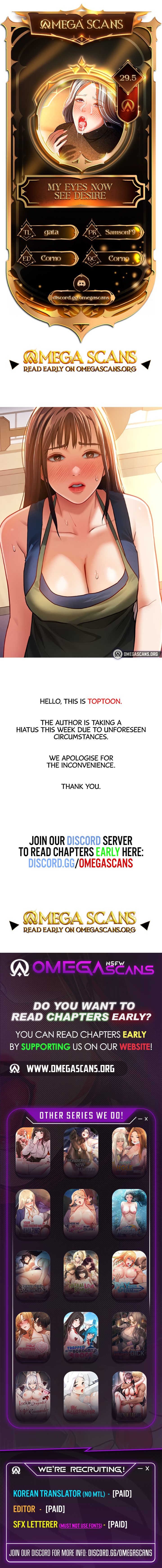 My Eyes Now See Desire - Chapter 29.5 Page 1